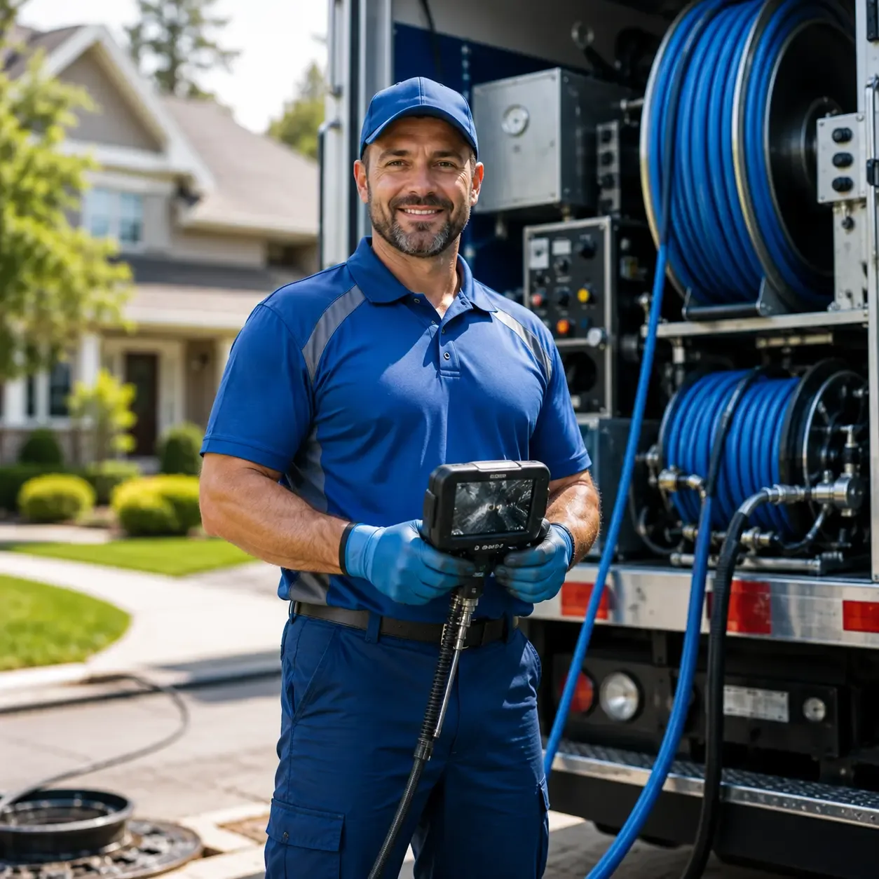 Local outdoor drain cleaning specialists in Escanaba, MI